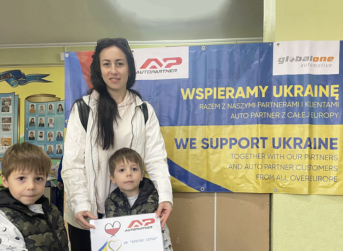 Помощь детям, бежавшим  от войны